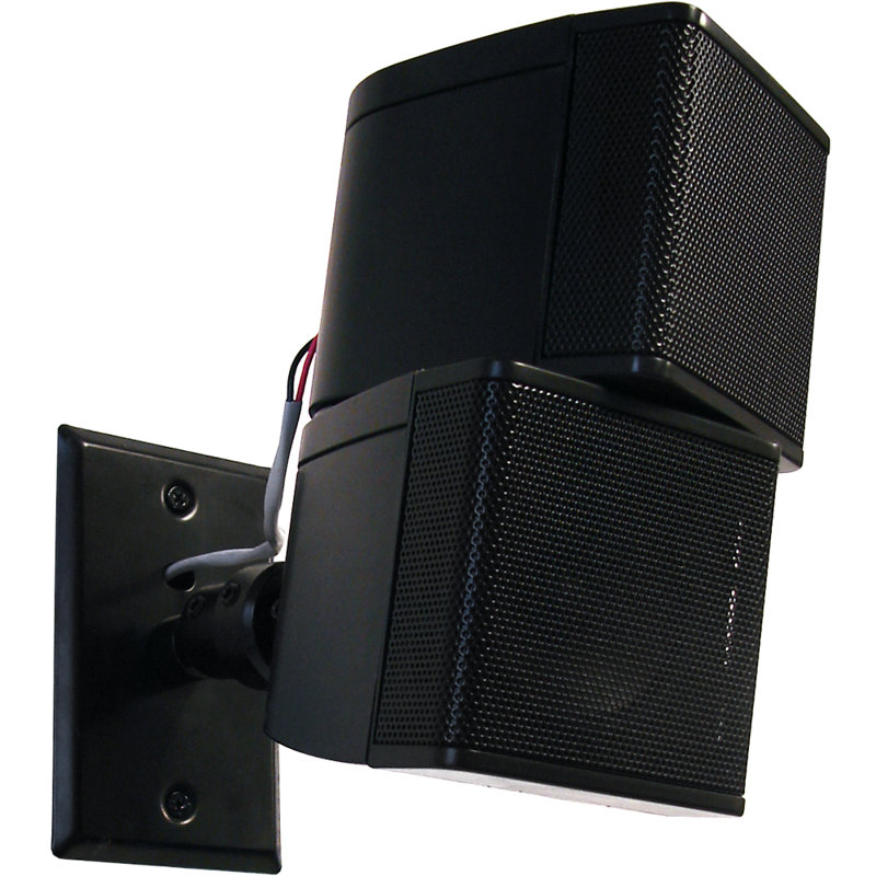 Pinpoint Mounts Universal Speaker Wall Ceiling Mount with Electrical